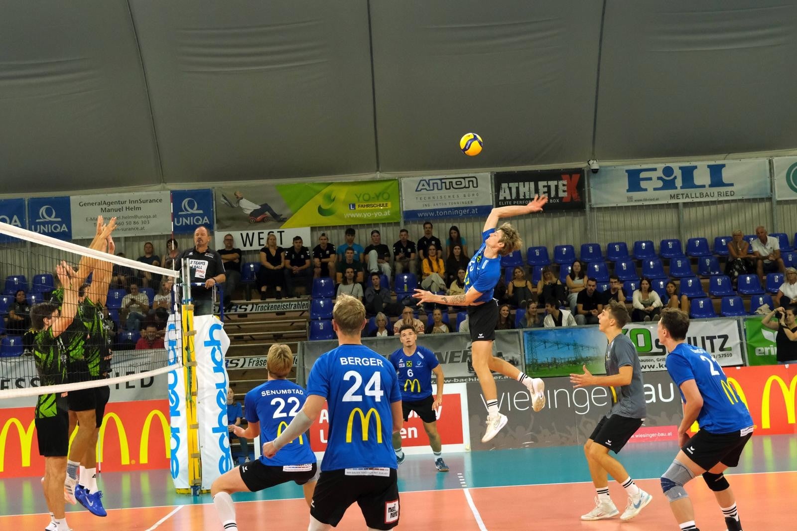 UVC McDonald's Ried vs. VBK Kelag Wörther-See-Löwen