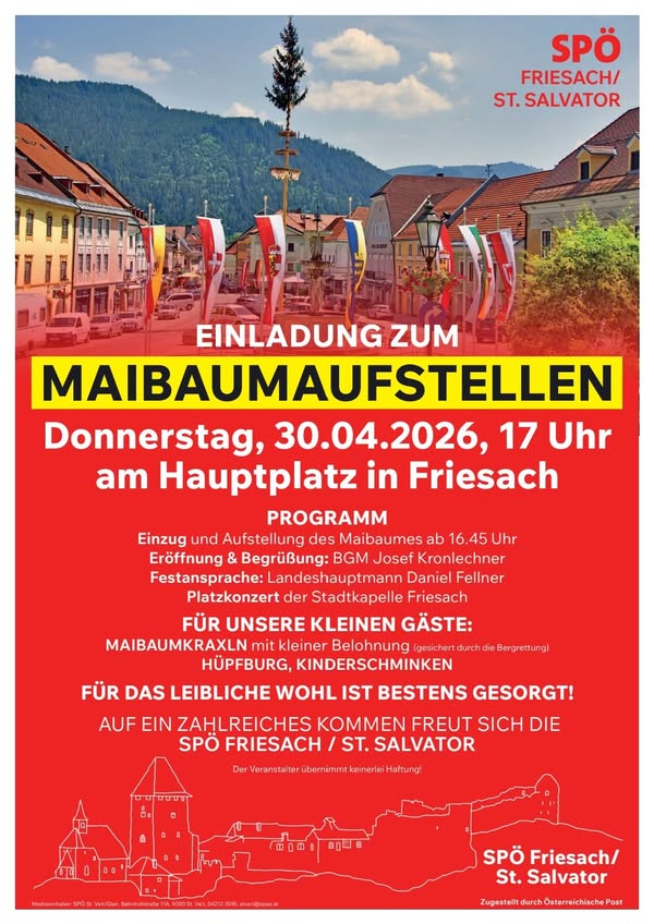 Maibaumaufstellen