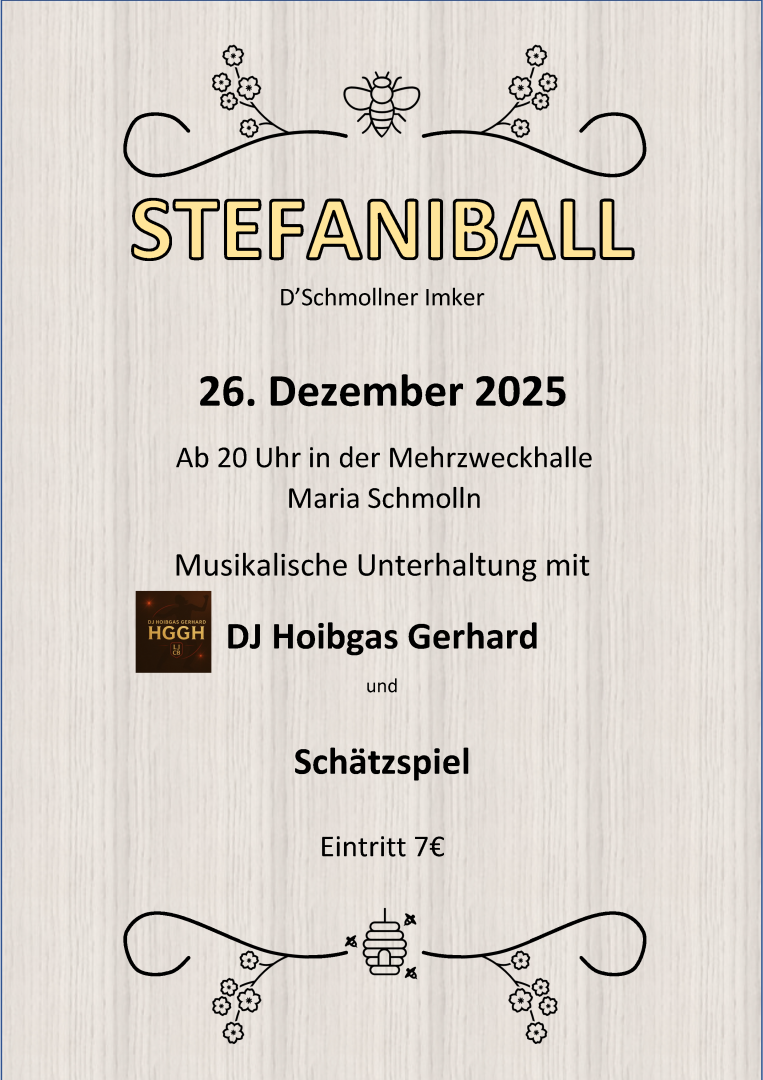 Stefaniball in Maria Schmolln