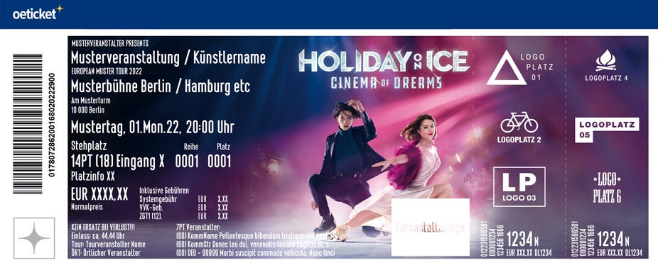 Holiday on Ice - CINEMA OF DREAMS in Wien