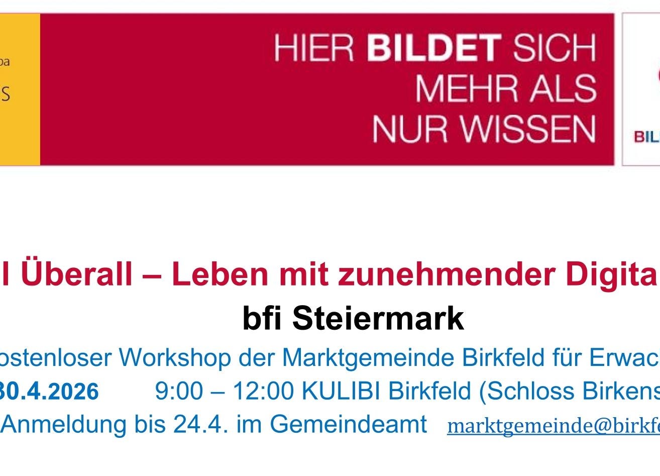 Digital überall - Leben mit zunehmender Digitalisierung