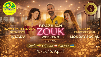 Brazilian Zouk Weekend with Guest Teachers - Open Level