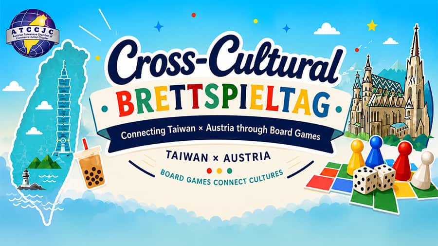 Taiwan trifft Österreich – Brettspiele in Wien
