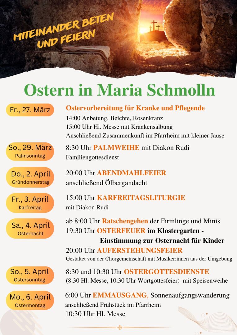 Ostern in Maria Schmolln