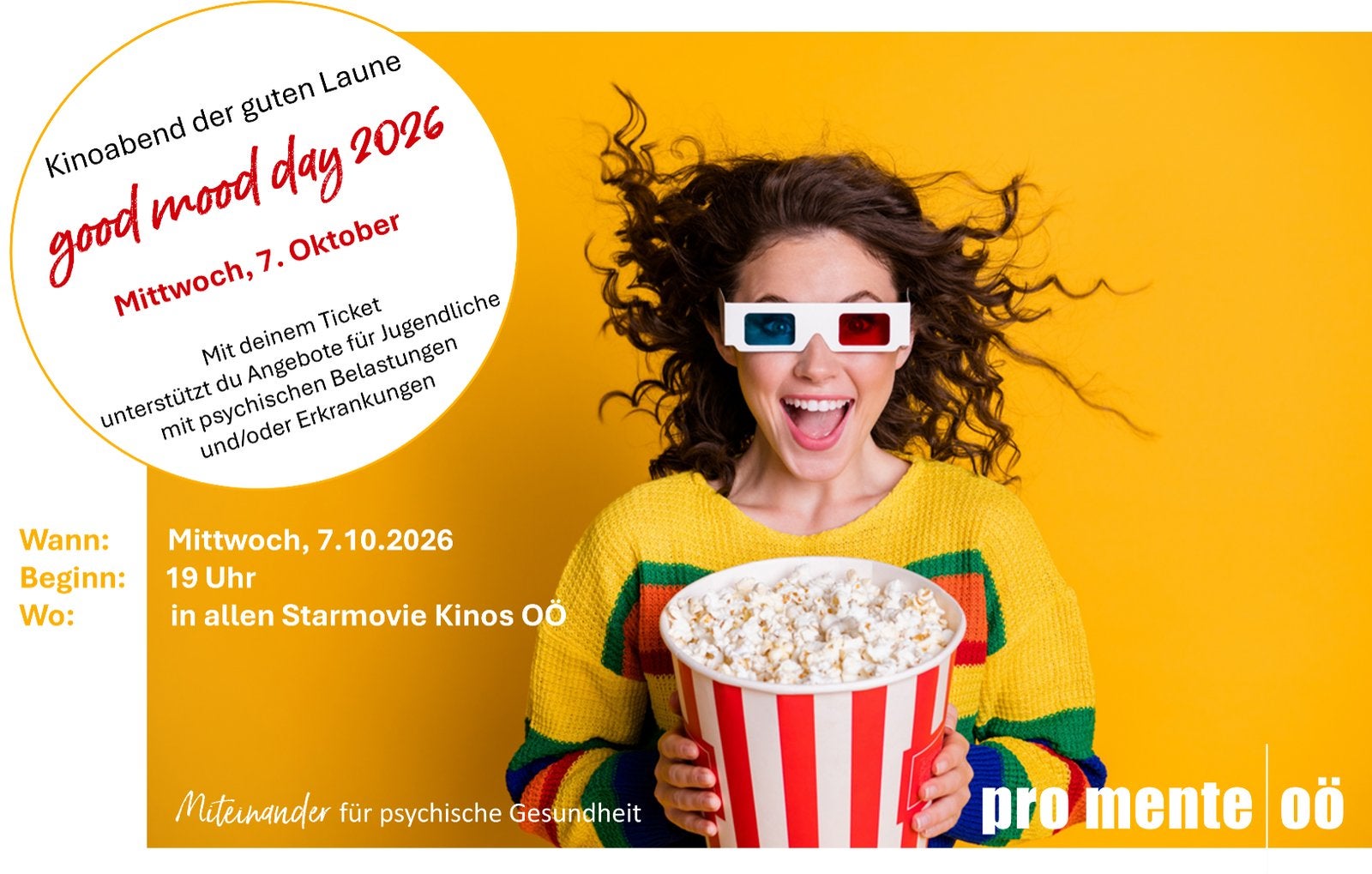 good mood day 2026 Wels - Kino Charityabend