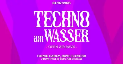 Techno am Wasser