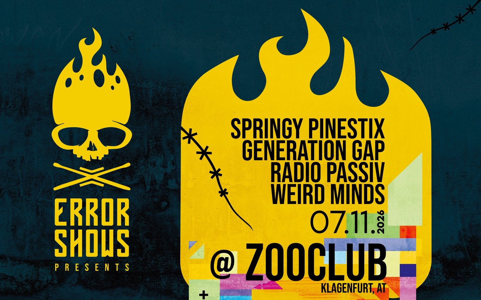 ERROR SHOWS präsentieren: Hurra! Live-Musik im Zoo Club