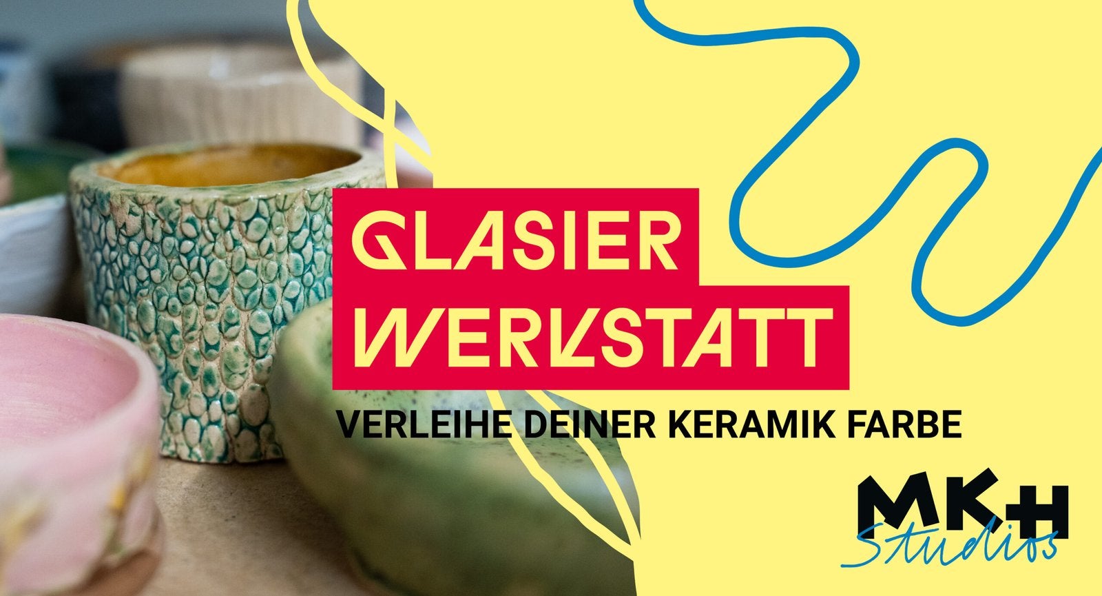 Glasierwerkstatt im Medien Kultur Haus