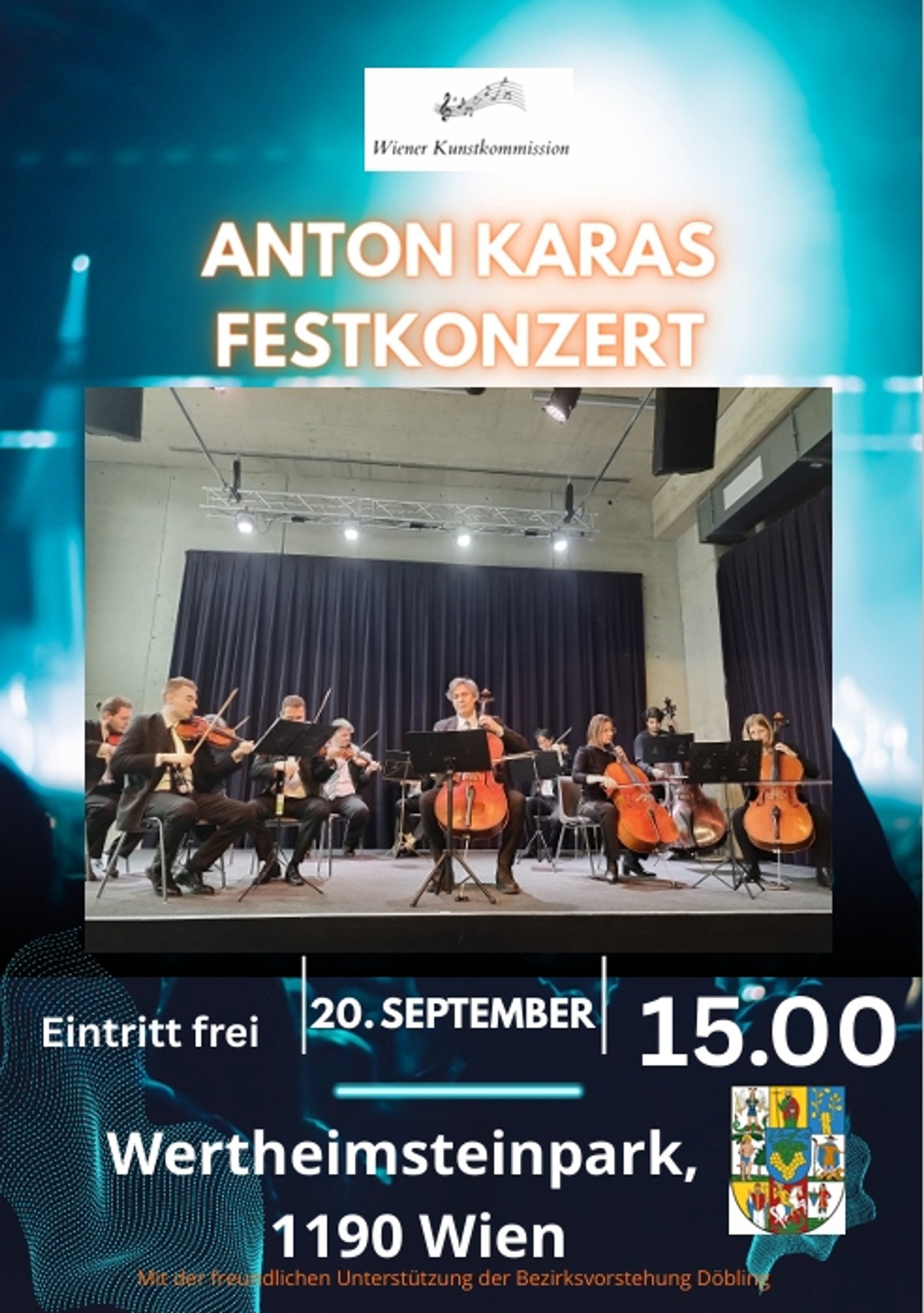 Anton Karas Festkonzert im Wertheimsteinpark
