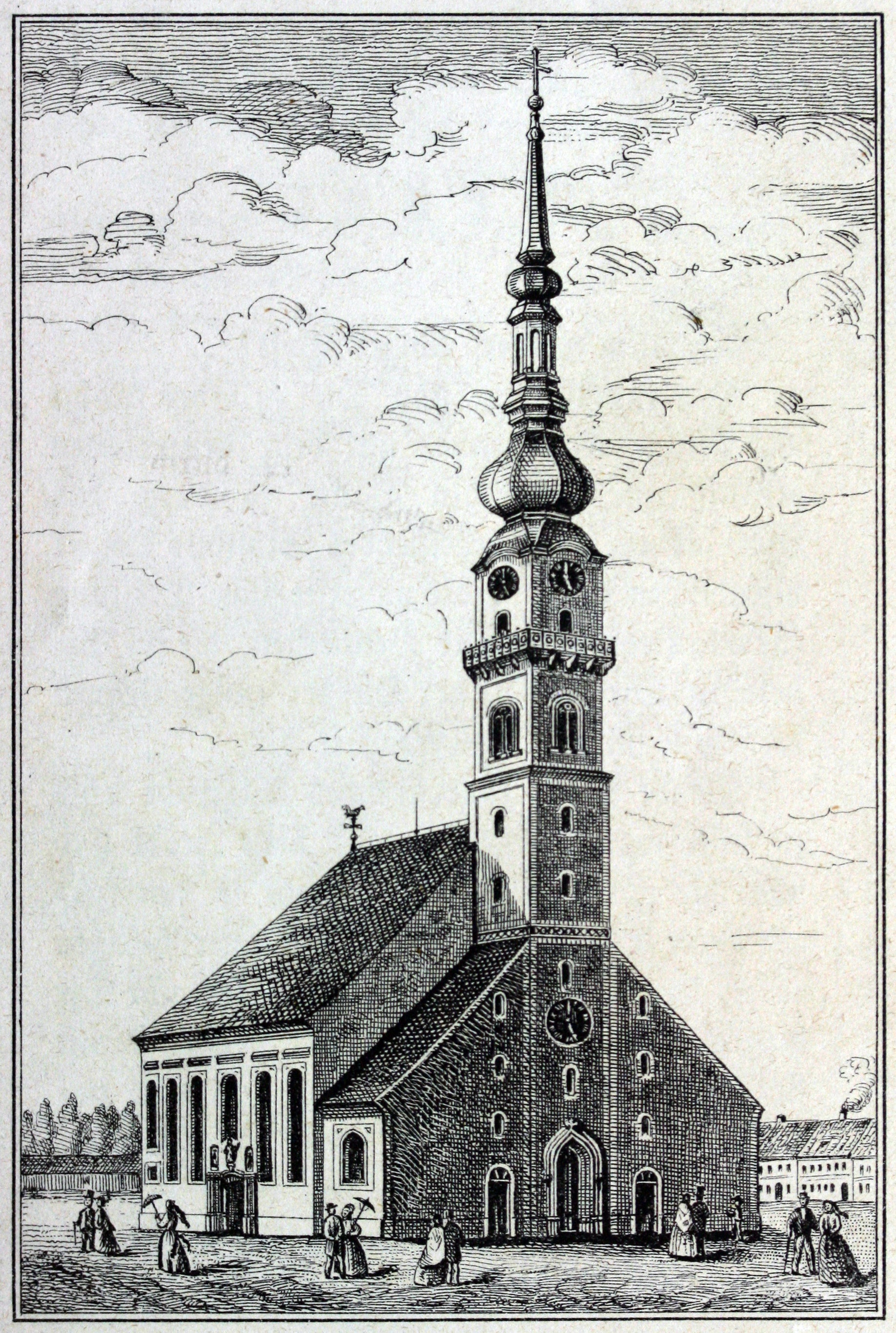 Ried von oben: Kirchturmführung in der Stadtpfarrkirche