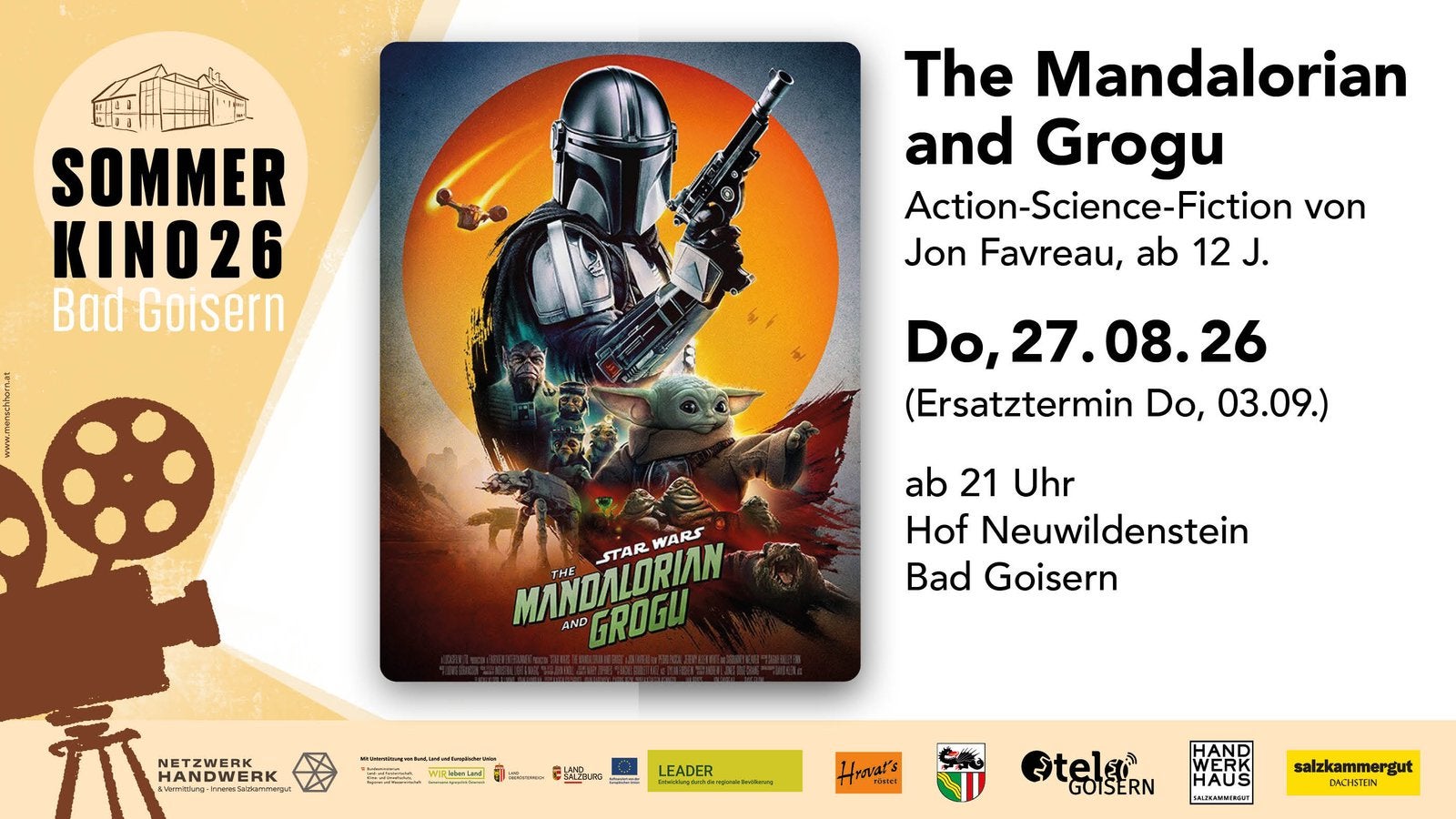 Sommerkino: "The Mandalorian and Grogu"