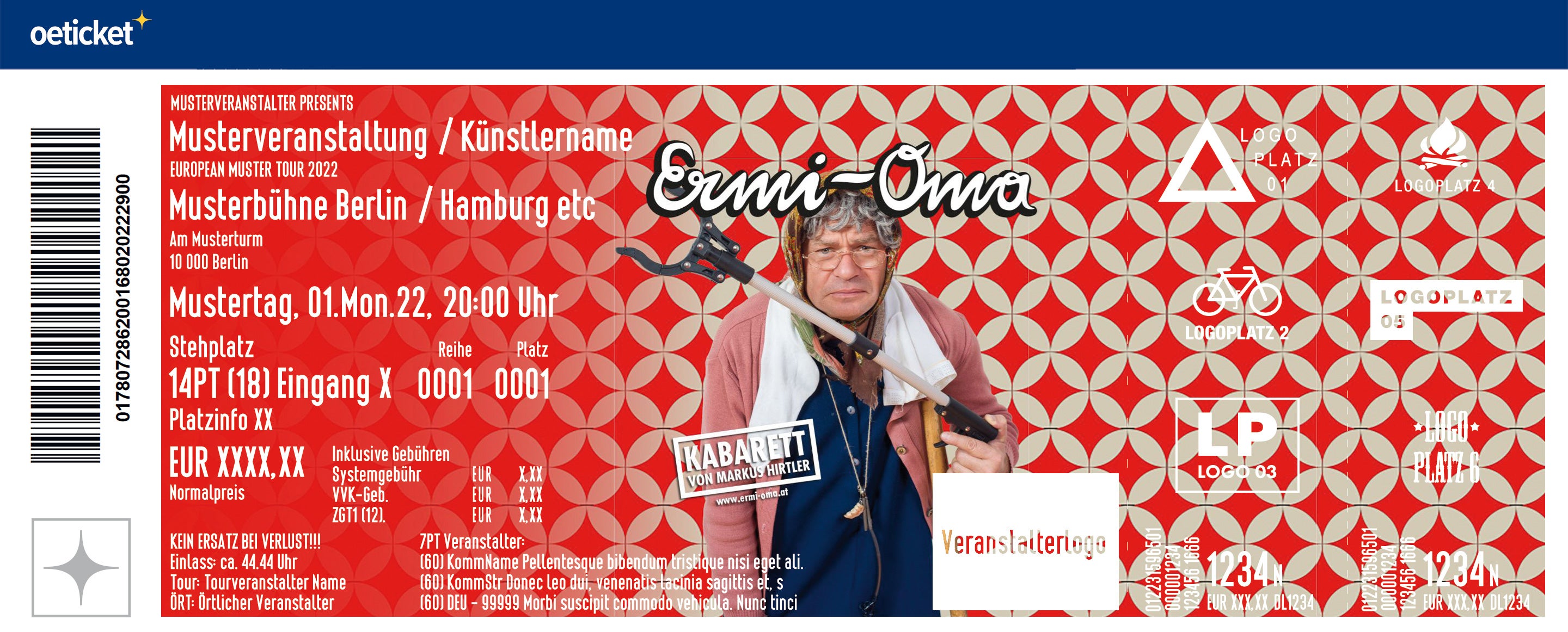 Markus Hirtler als Ermi-Oma – Kabarett in Ober-Grafendorf