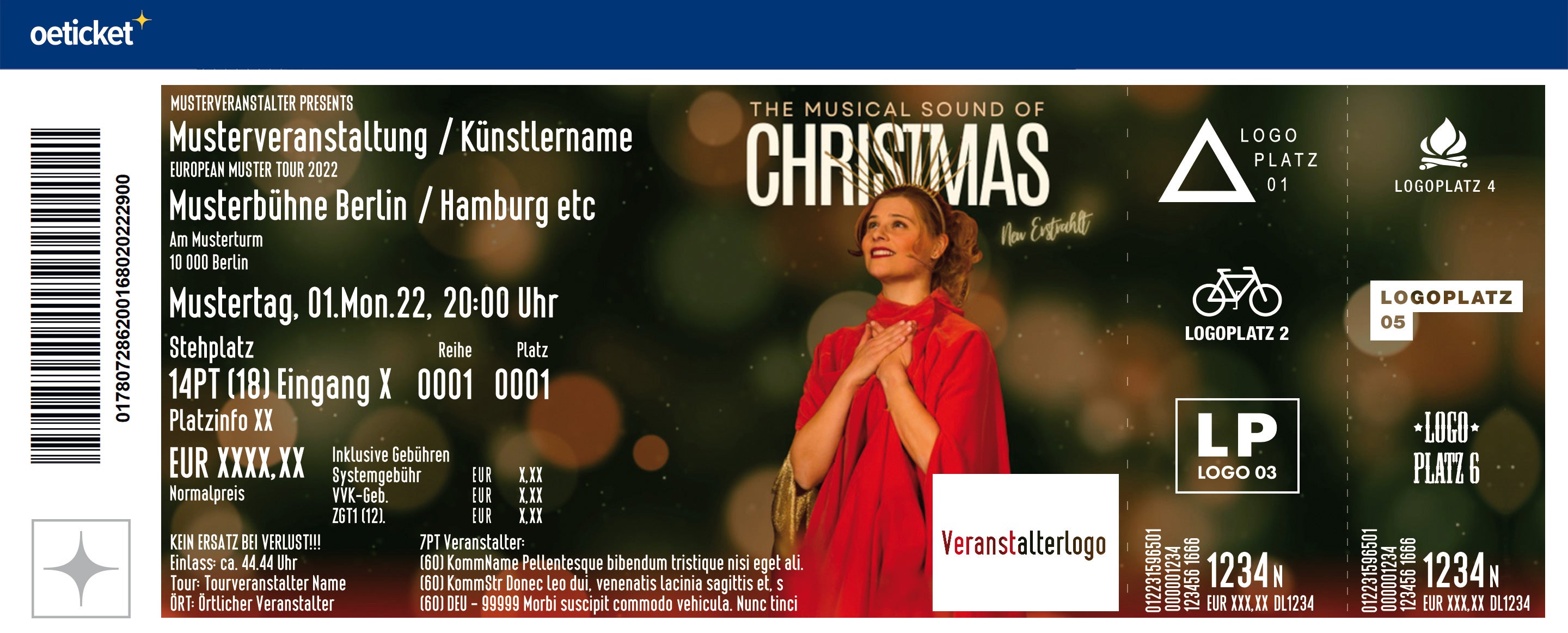 Weihnachts Musical Dinner Show - The Musical Sound of Christmas