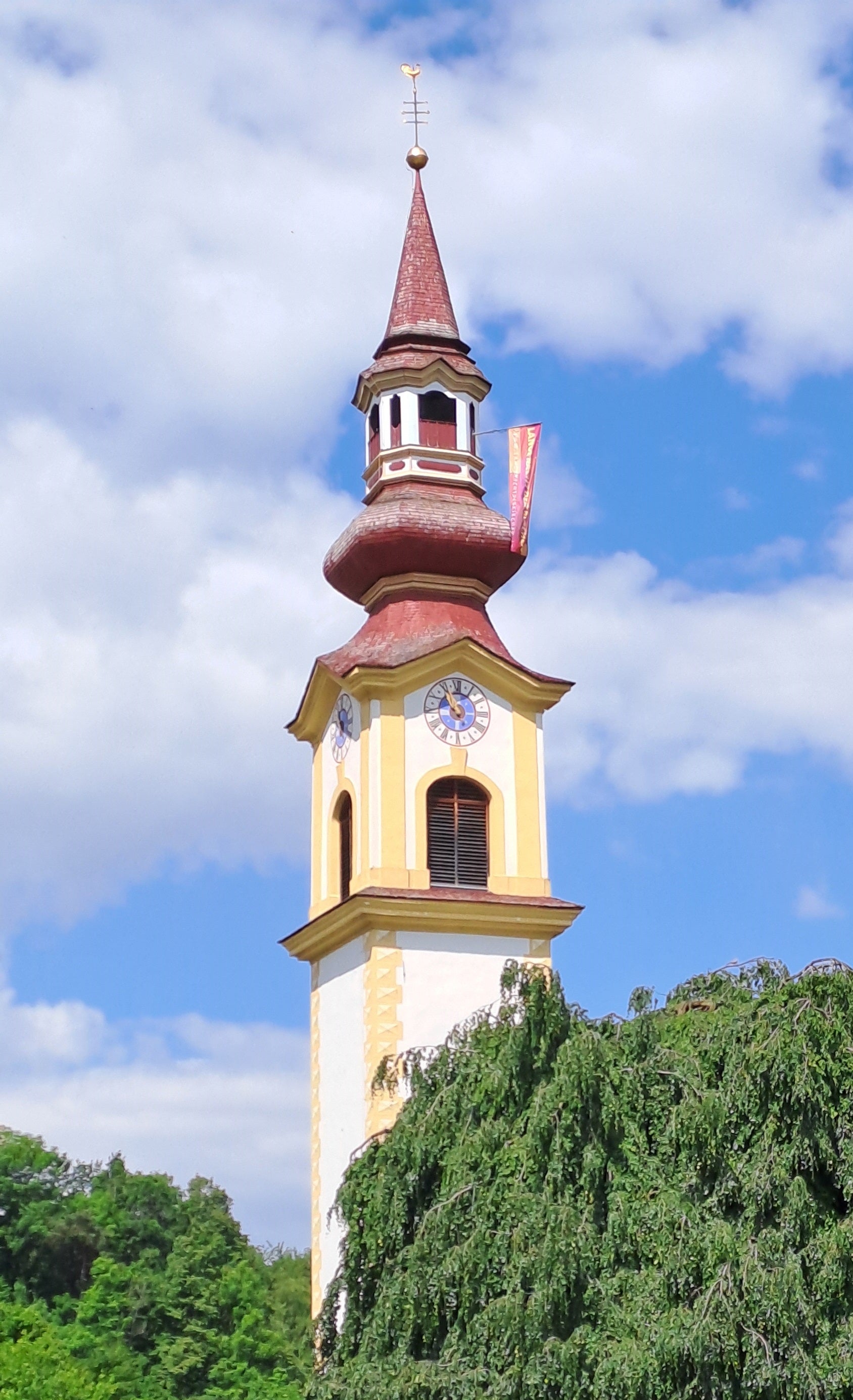 Hinauf auf den Kirchturm!