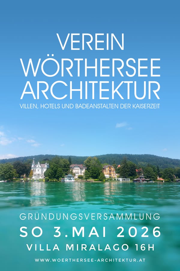 Gründungsversammlung Verein Wörthersee Architektur
