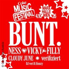 Coke Music Festival – Musik-Event in der Marx Halle Wien