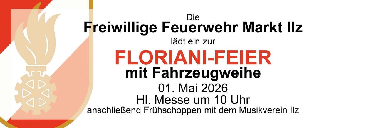 Floriani-Feier mit Fahrzeugweihe