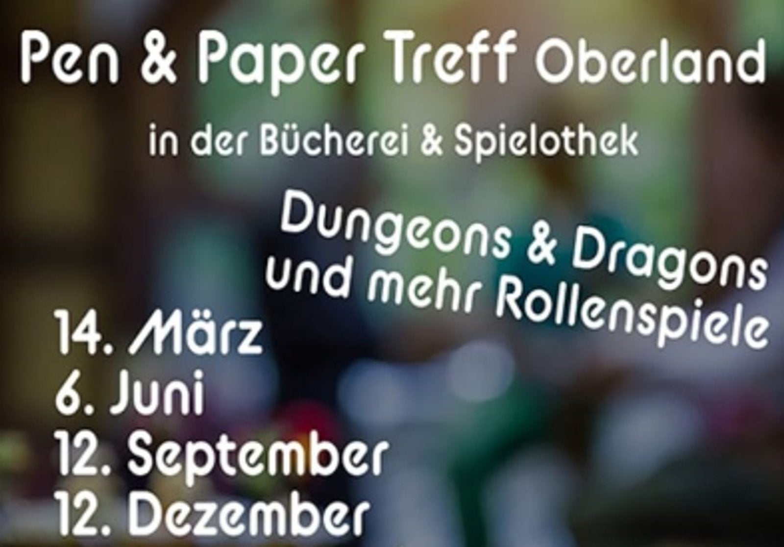 RPG-Treff Oberland, Telfs