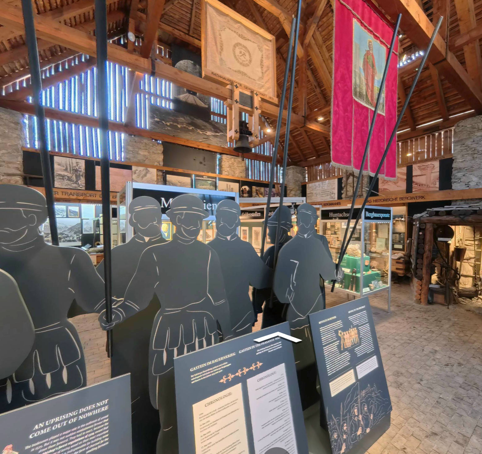 Runde und Eckige Tische zu Besuch im Montanmuseum Altböckstein