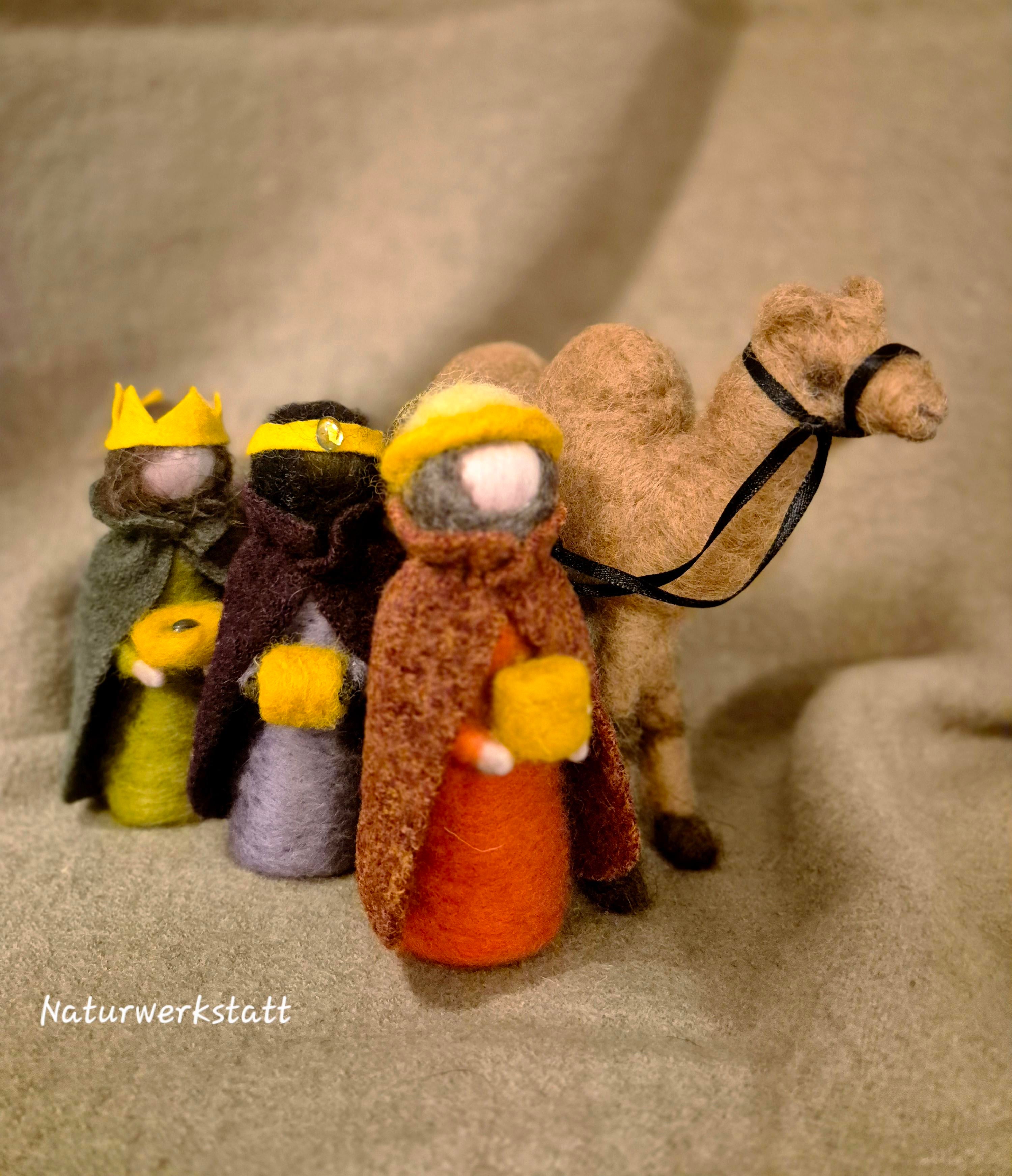 Krippenfiguren filzen