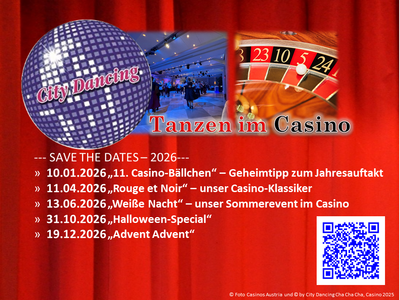 "Weiße Nacht" im Casino Baden - das Tanzhighlight