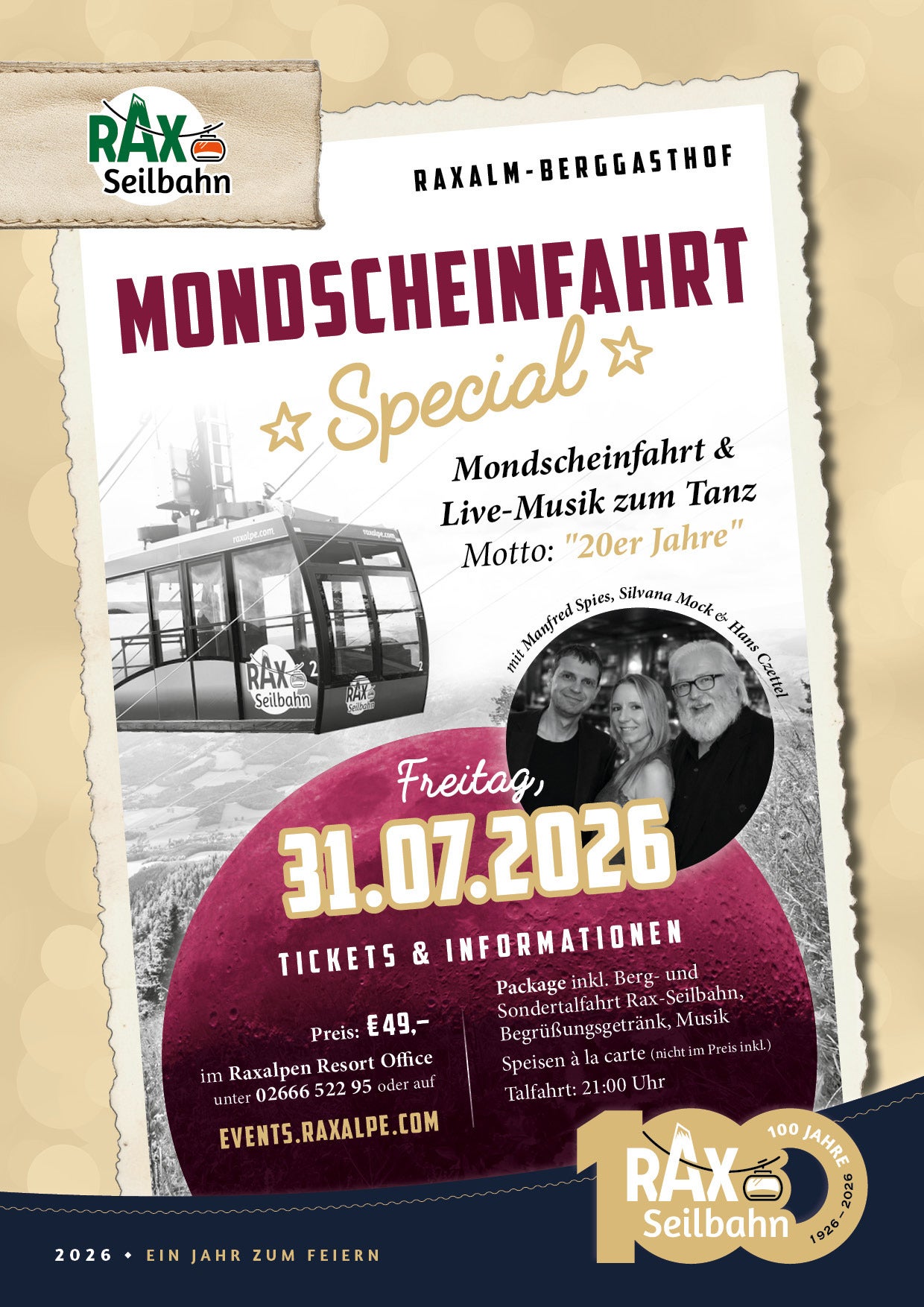 Mondscheinfahrt Special