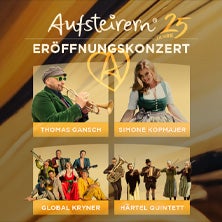 Eröffnungskonzert Aufsteirern Festival - Global Kryner, Gansch, Kopmajer, Härtel Q