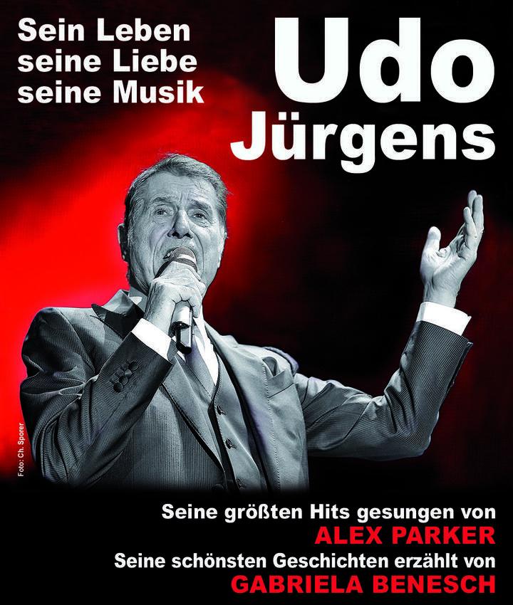 Udo Jürgens Tribute Konzert – Sein Leben, seine Liebe, seine Musik mit Gabriela Benesch und Alex Parker