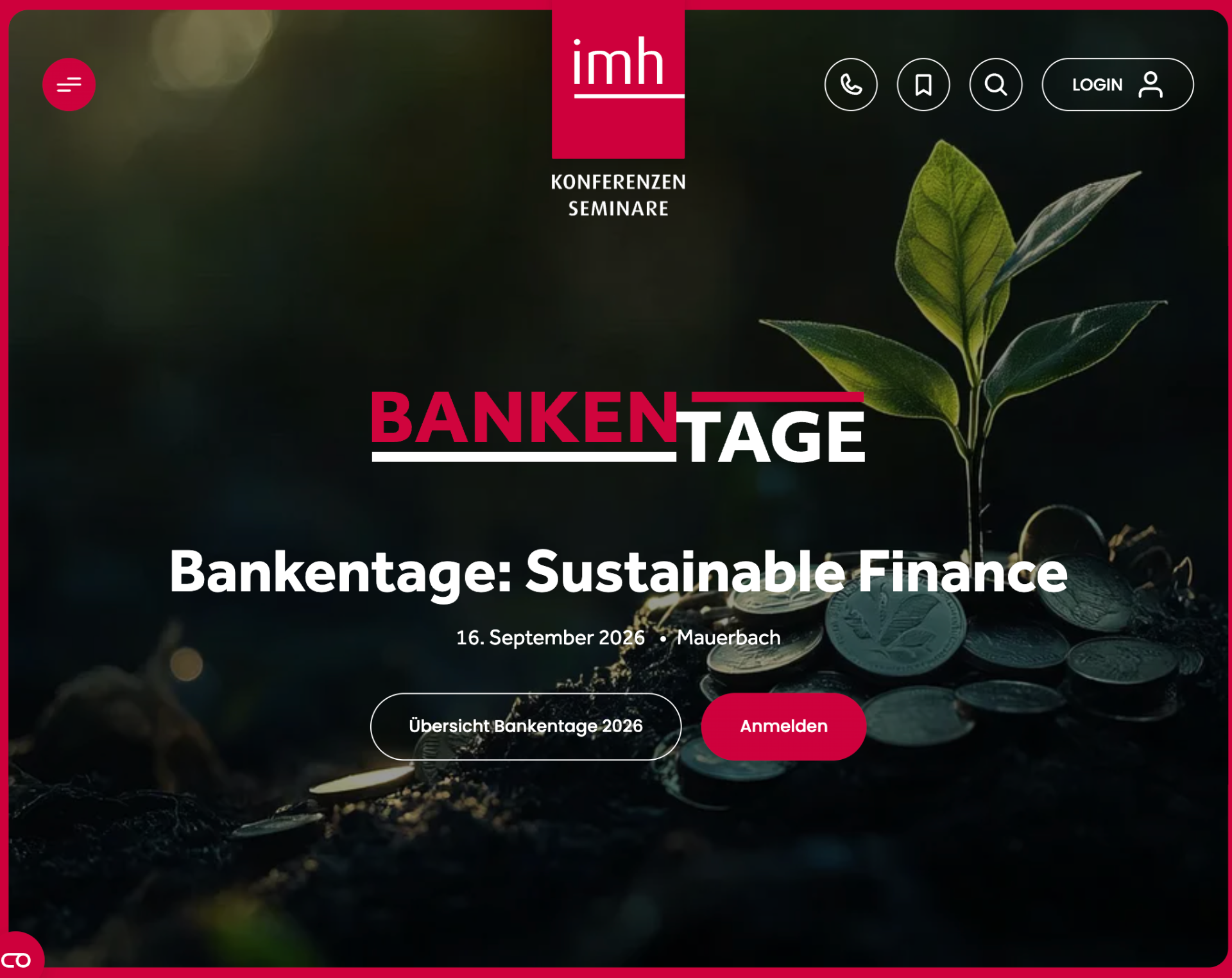 Sustainable Finance Konferenz 2026 (imh)