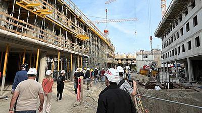 Entdecker*innen-Tour 
Baustellenführung Stadtquartier Muthgasse