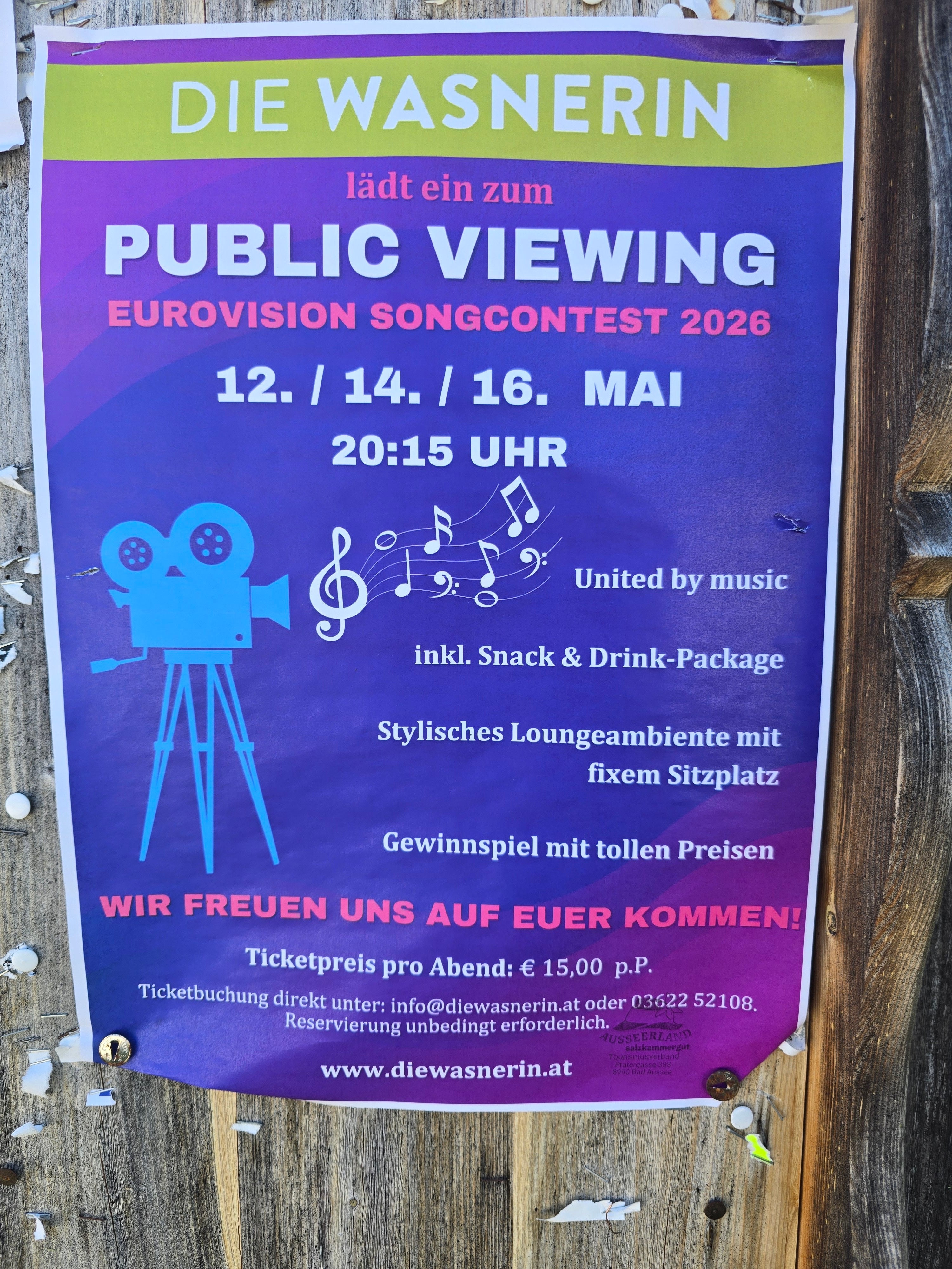 Public Viewing Eurovision Songcontest 2026