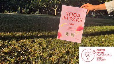 WieNeu+ Grätzlmarie: 
Yoga im Park