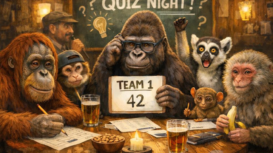 [LNF26] Pub Quiz: Was wissen Sie über Primatologie und unsere nächsten Verwandten?