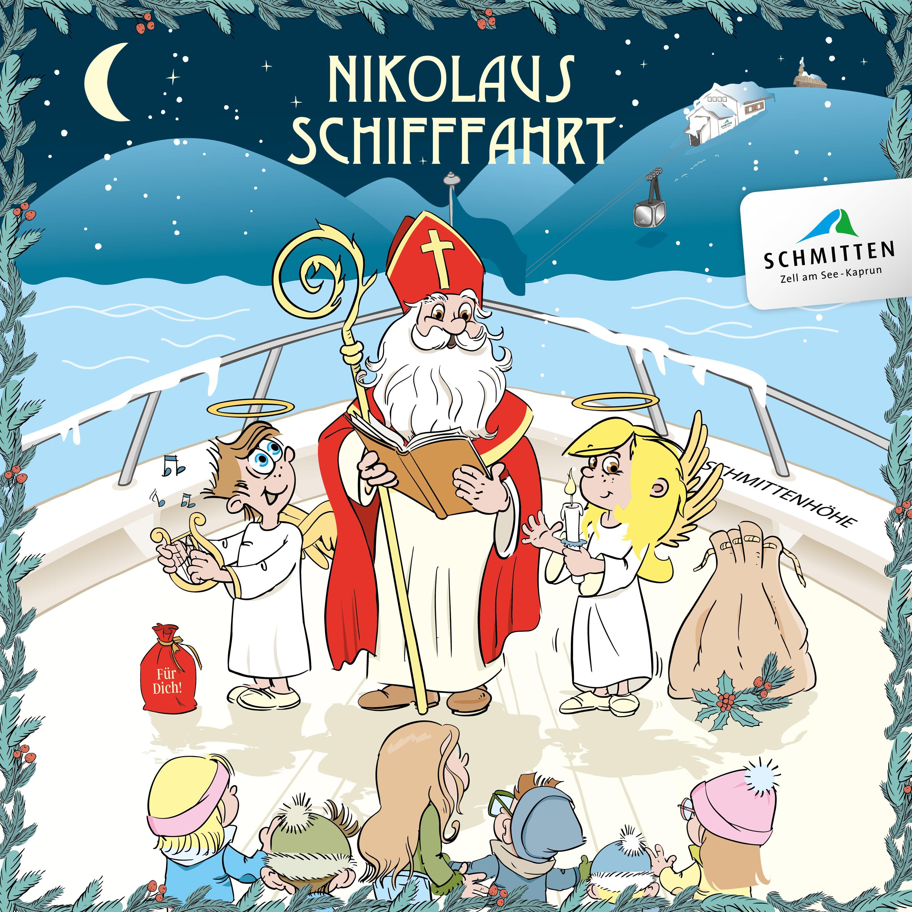 Nikolaus Schifffahrt auf dem Zeller See
