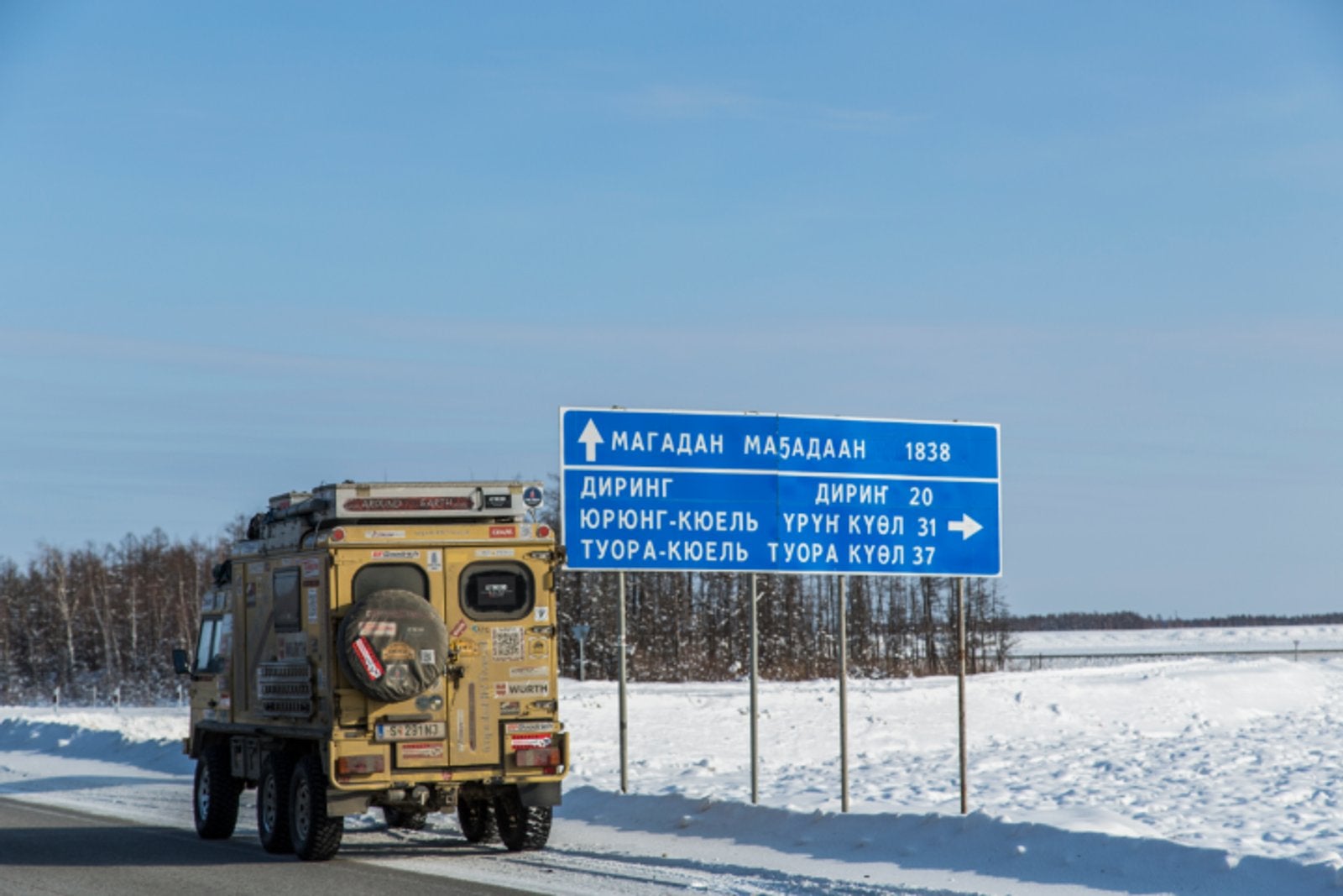 Vortrag: Um die Erde – 100.000 km mit dem Pinzgauer