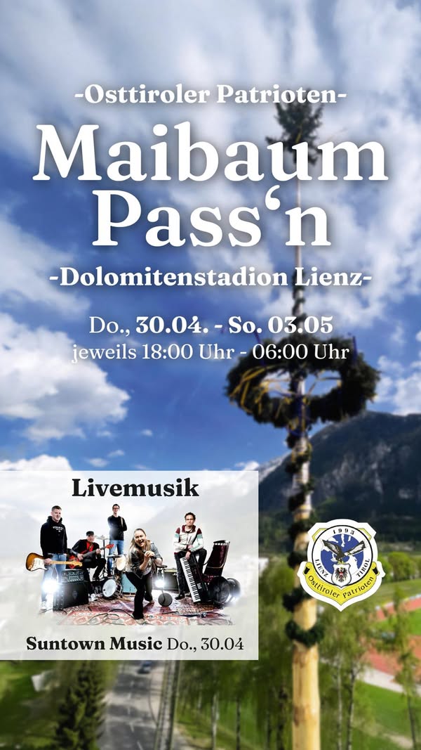 Lienzer Maibaum-Passen