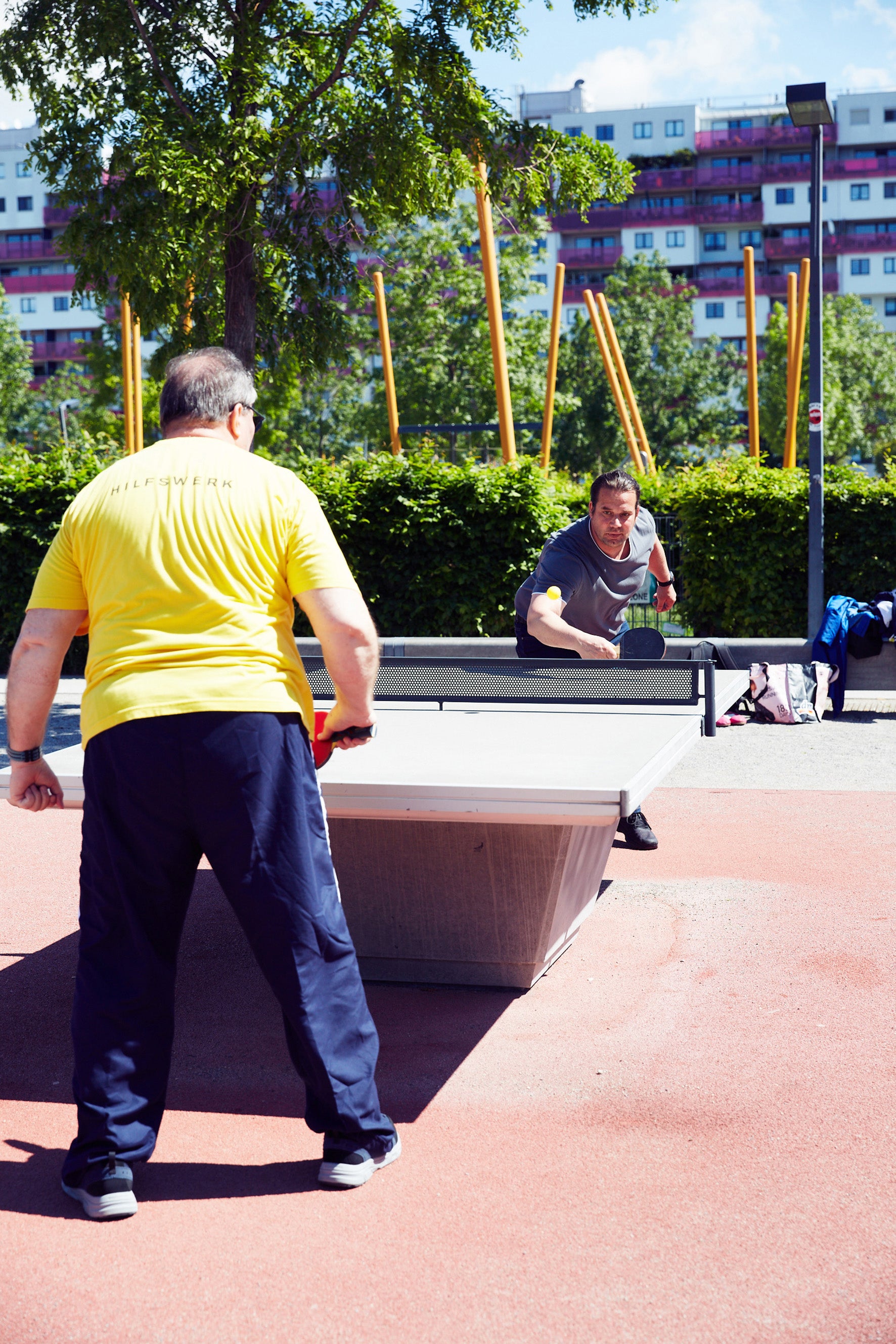 Tischtennis im Nachbarschaftszentrum 22, Wien