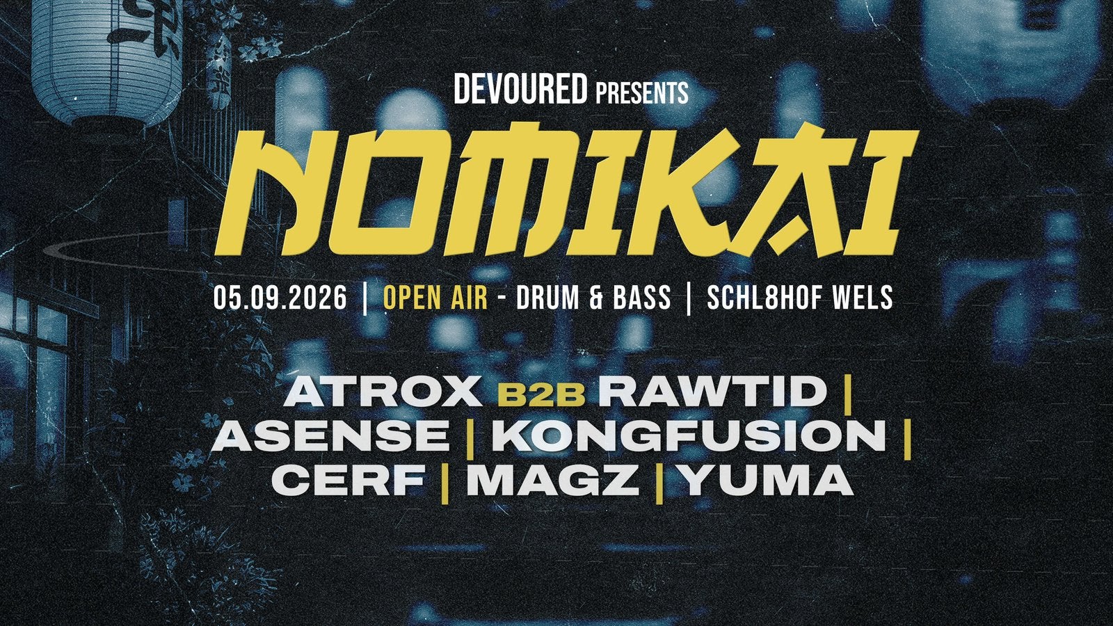 Nomikai – Drum and Bass im Alter Schlachthof