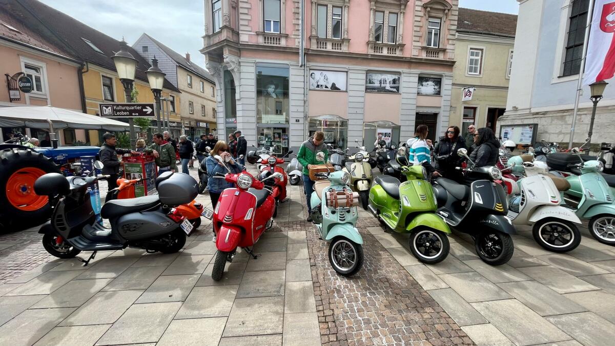Vespa trifft Traktor