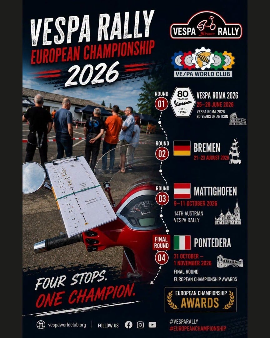 14. Austrian Vespa Rally im Rösslpark Altheim