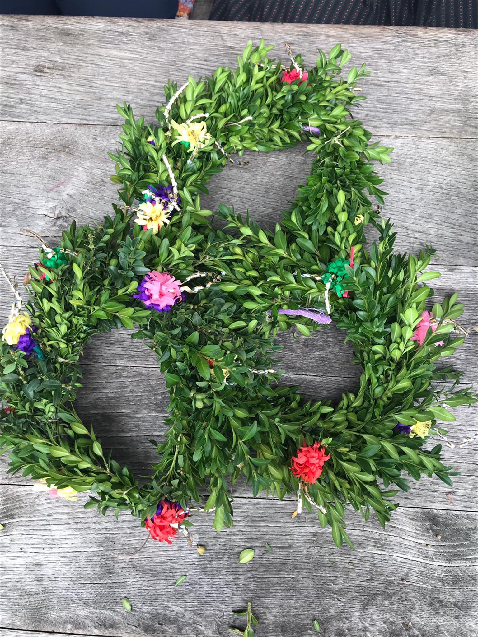 Almkranzlbinden auf der Hatzenalm