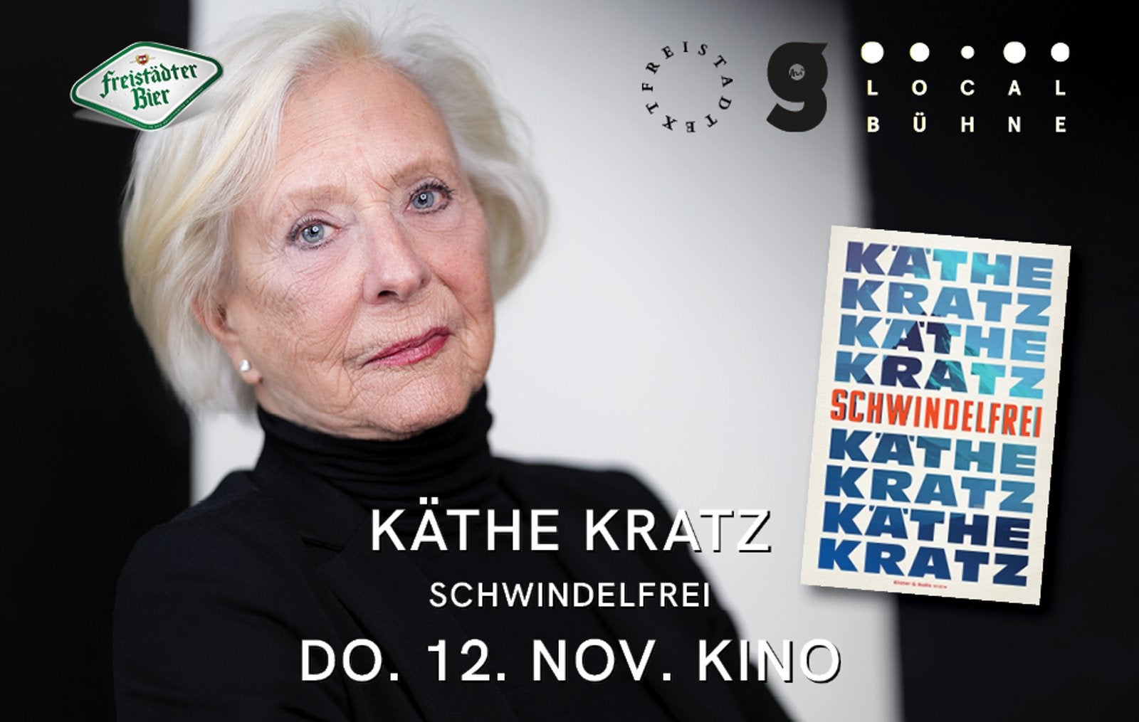 Käthe Kratz: Schwindelfrei im Kino Freistadt