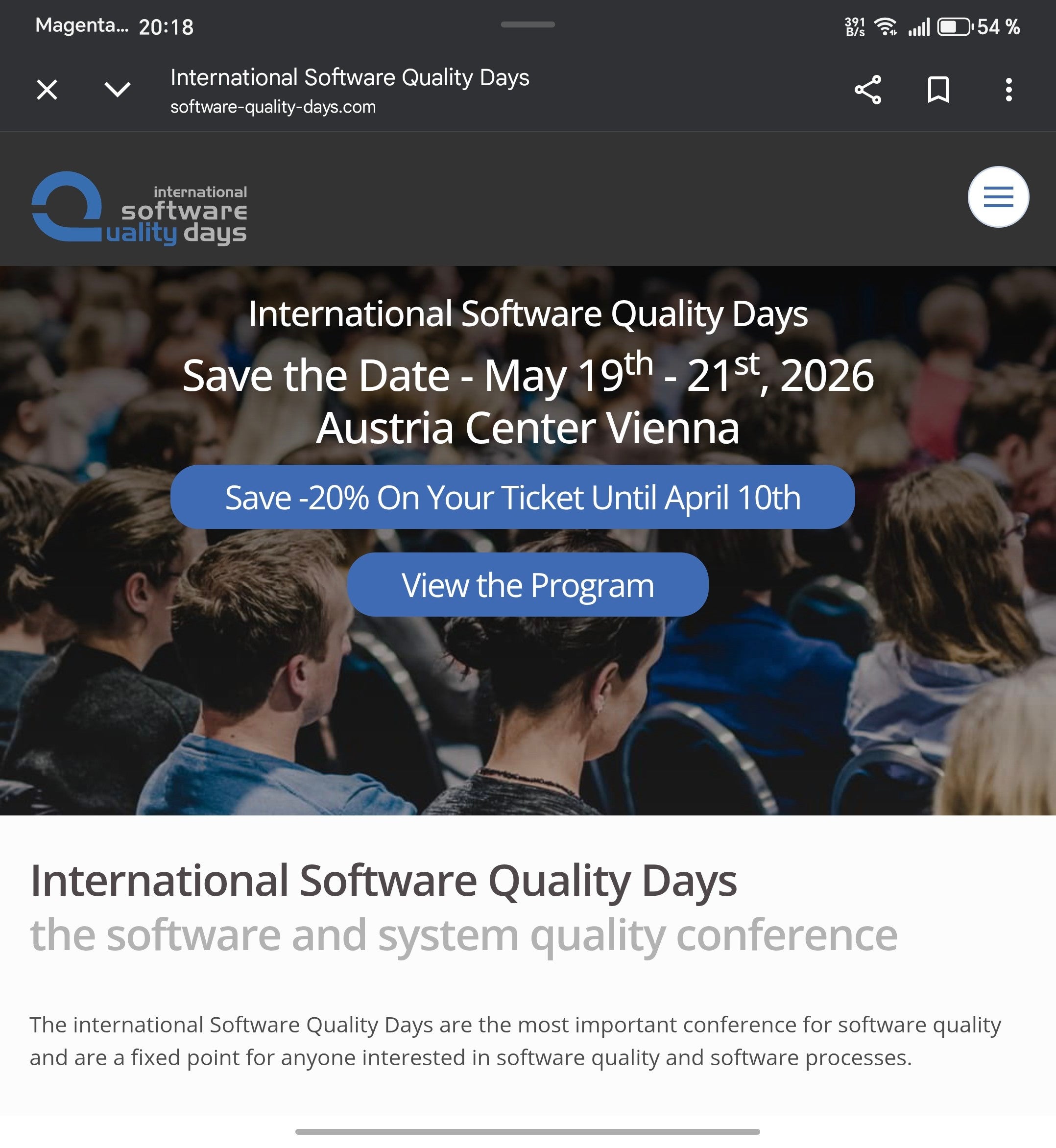 International Software Quality Days