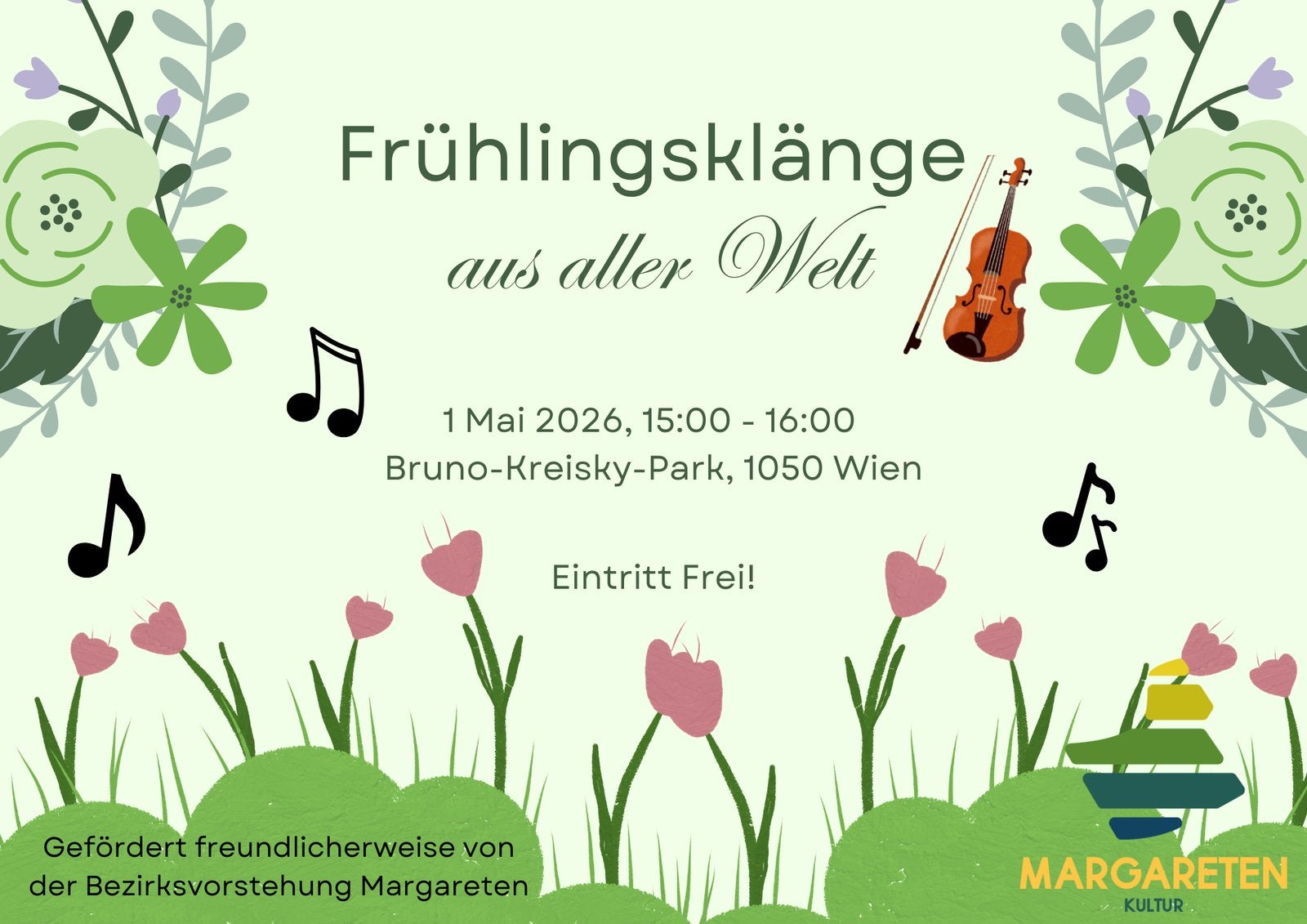 Konzert: Frühlingsklänge aus aller Welt