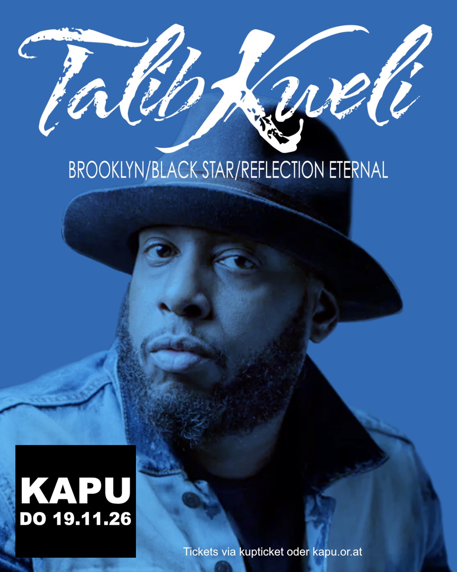Talib Kweli im KAPU – Hip-Hop Live-Event