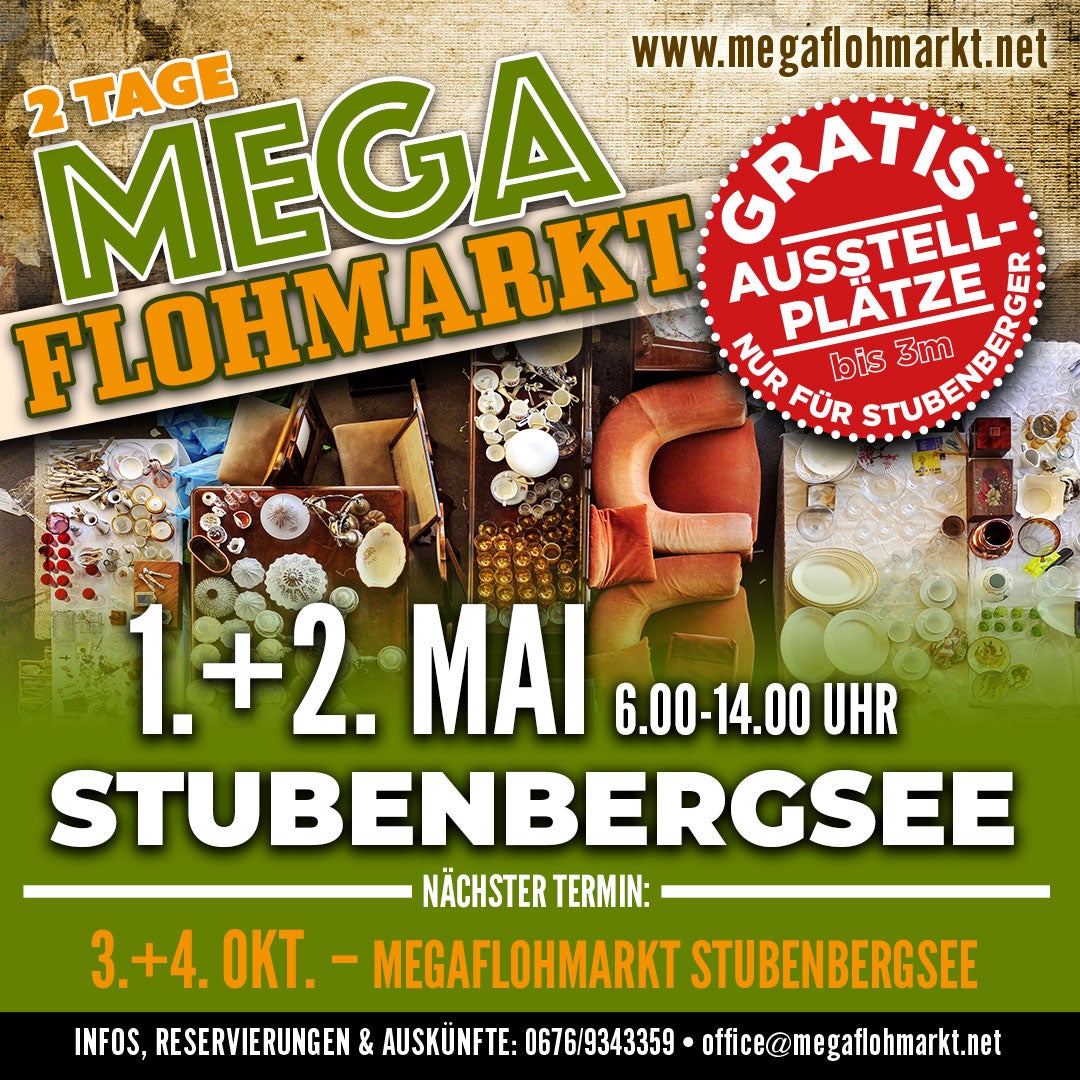 Mega-Flohmarkt Stubenbergsee