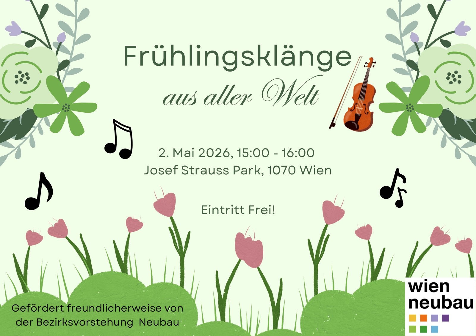 Konzert: Frühlingsklänge aus aller Welt