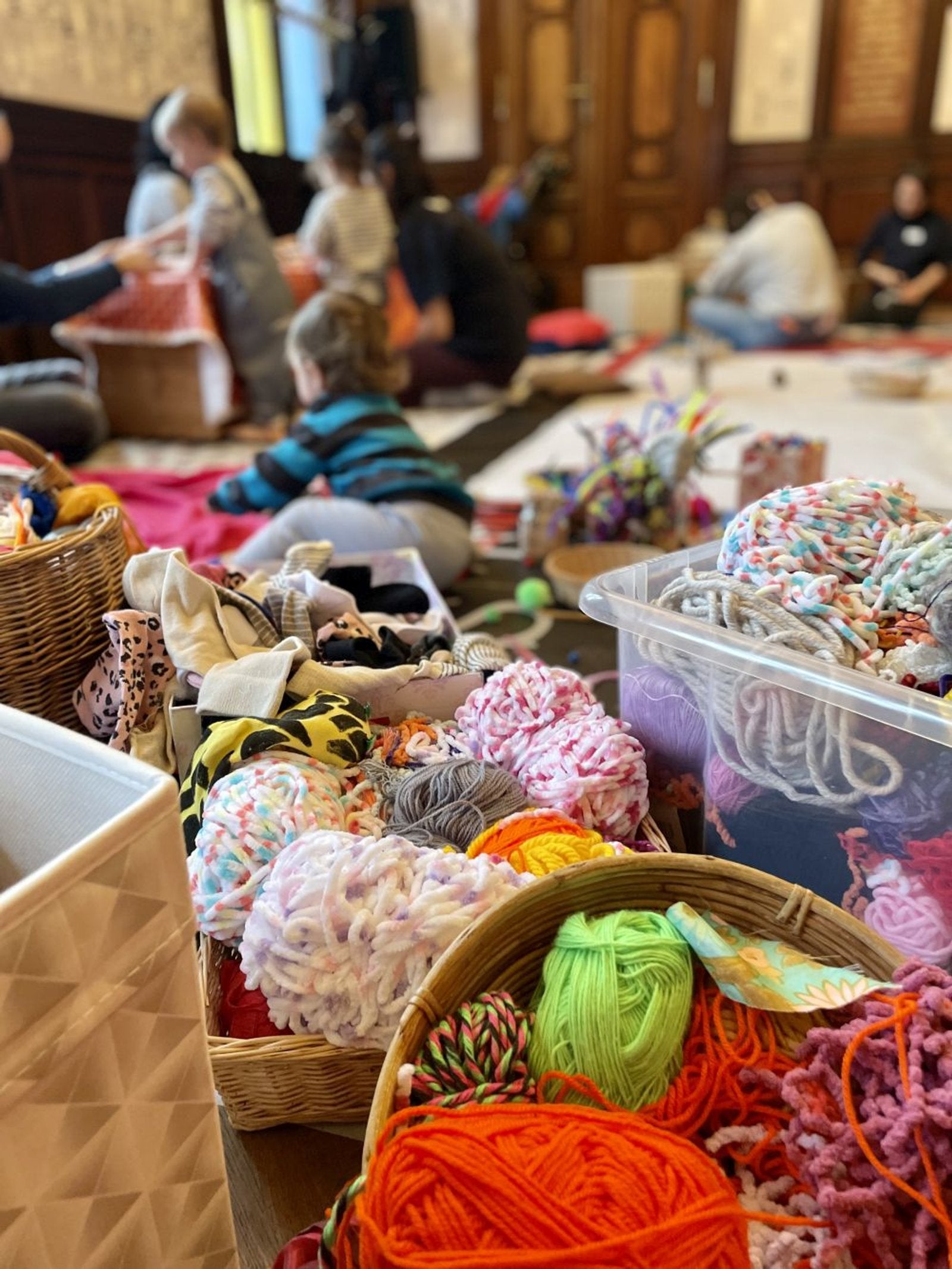 Krabbelatelier im Künstlerhaus Wien – Kreativworkshop