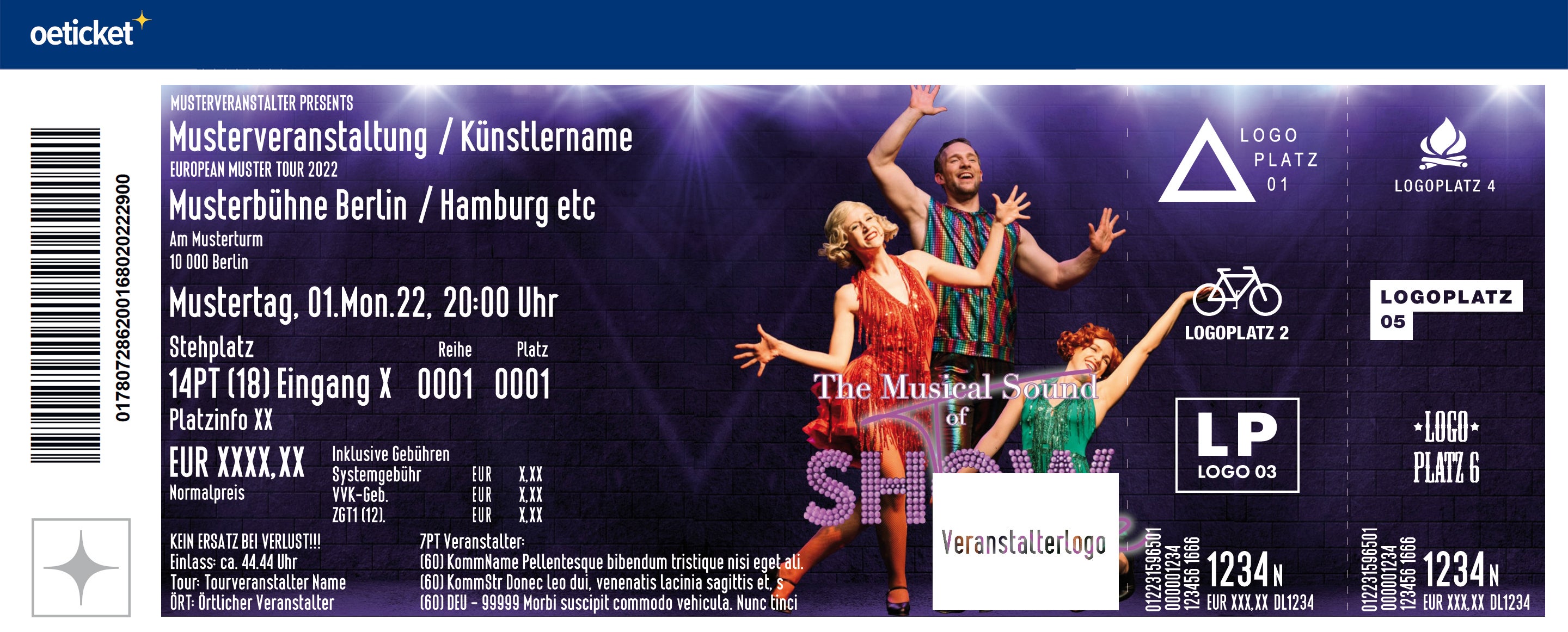 Musical Dinner Show - The Musical Sound of Showtime