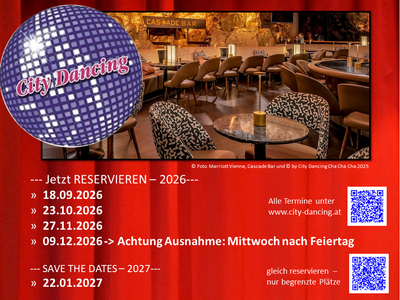 Cascade Bar | Tanzabend im Marriott Hotel Wien